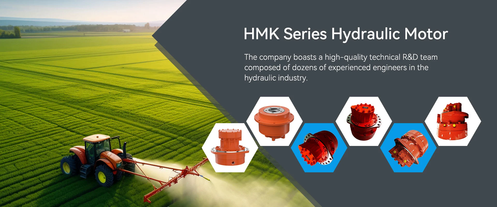China HMK -Serie Hydraulikmotor