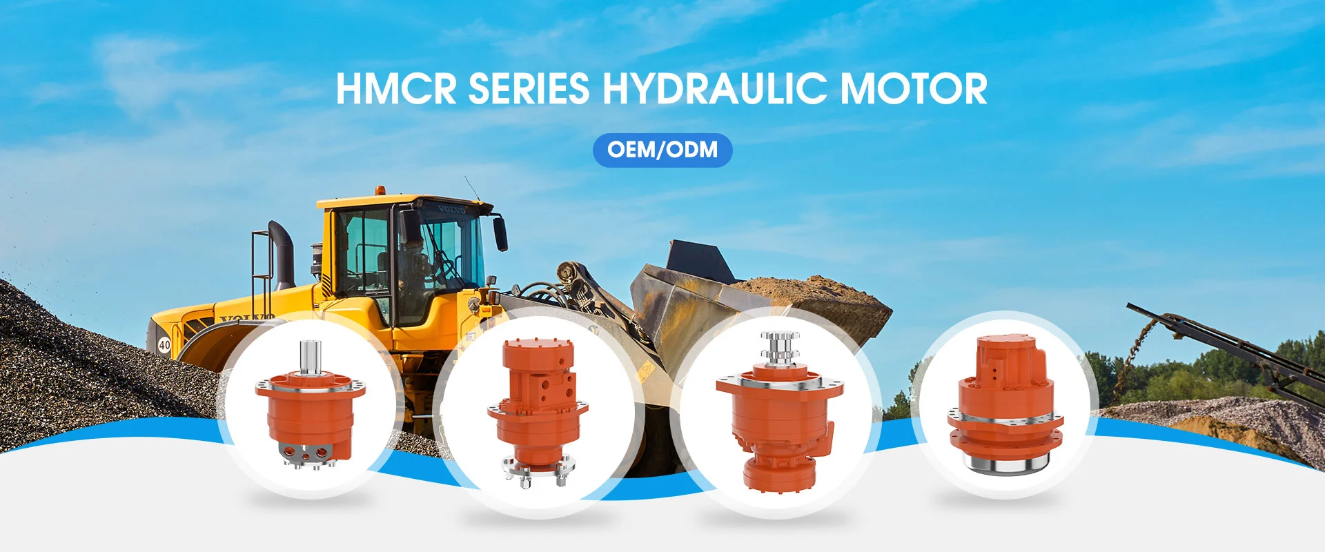 HMCR -Serie Hydraulikmotor -Lieferant