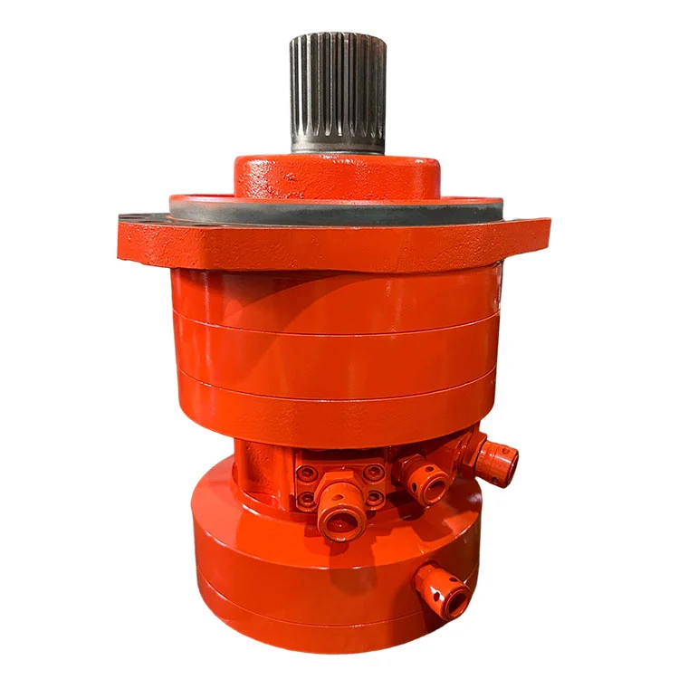 Replacement Of Poclain Ms11 Hydraulic Drive Motors